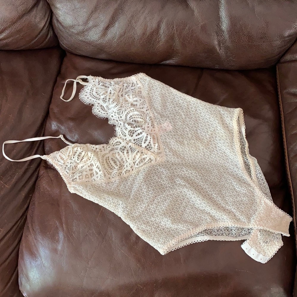 Victoria secret lace body suit
